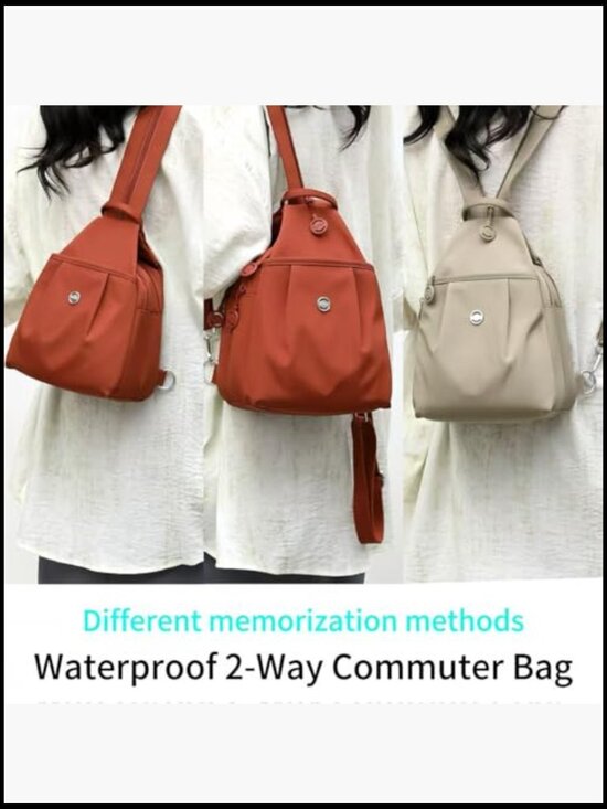 Convertible Tote Backpack 3-in-1 Multi-Pocket Oxford Travel Work Commuter Bag main image 5